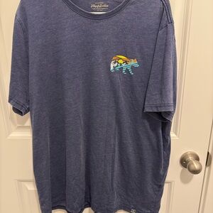 Flag & Anthem Blue Bear Graphic Men's Tee Sz‎ XL